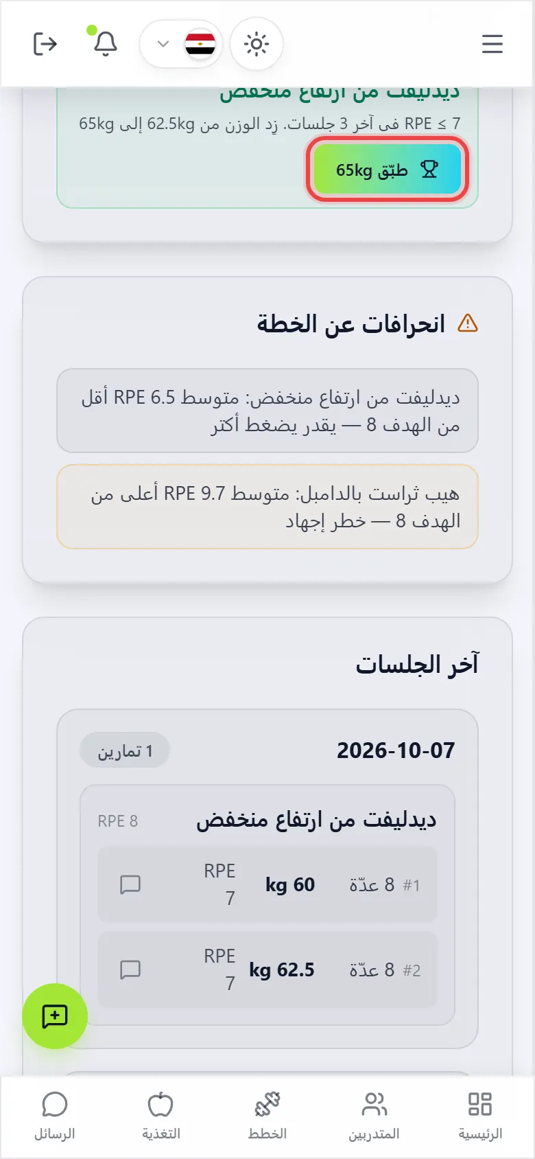 افتح المراجعة